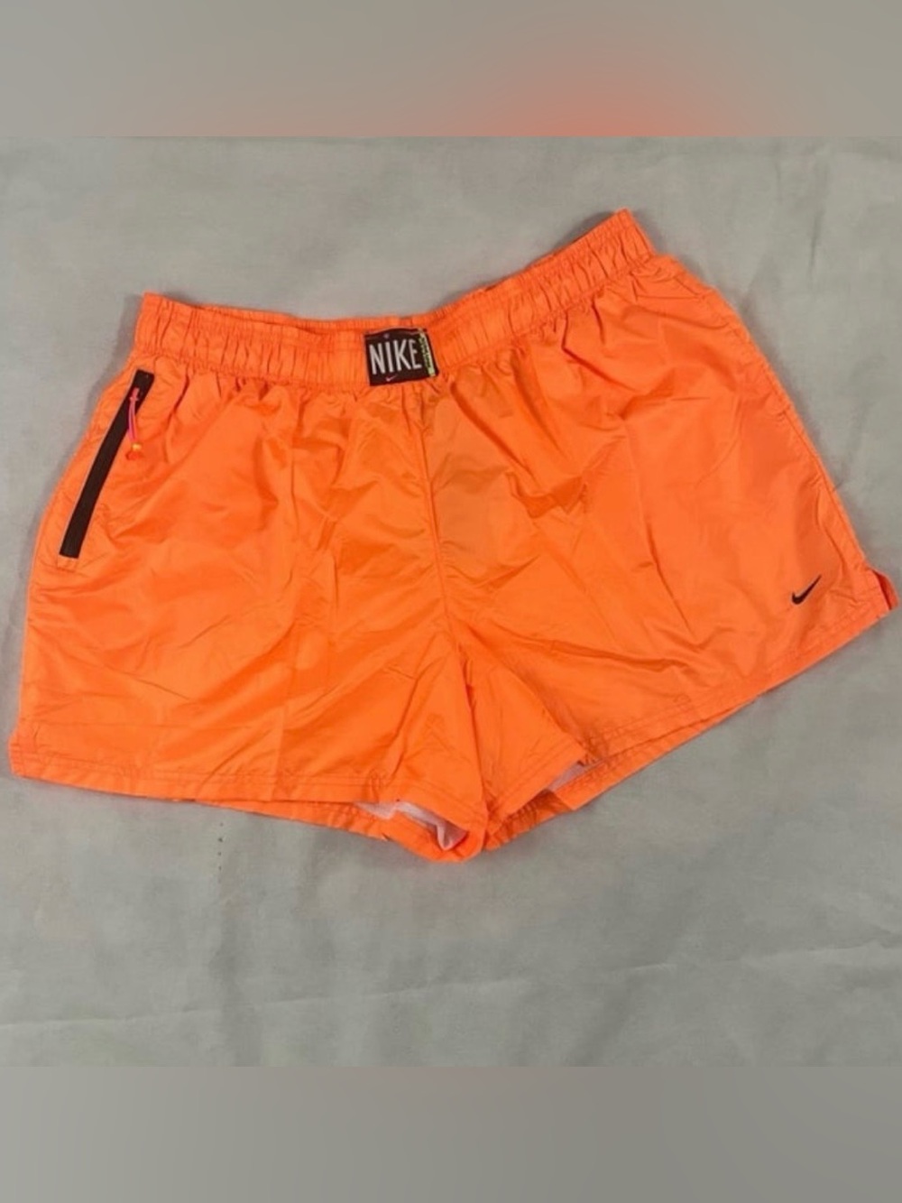 NWT Nike Women's Neon Orange Running Shorts Women’s Sz 1X
